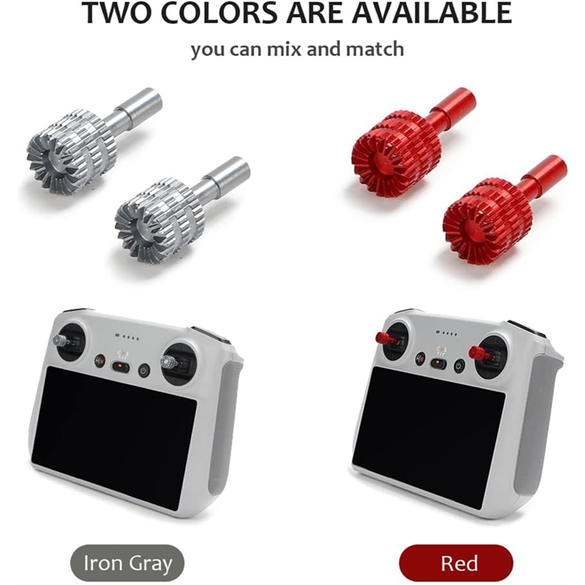AT59 2Pairs Remote Controller  - مراجعة Drone Control Stick وسعره