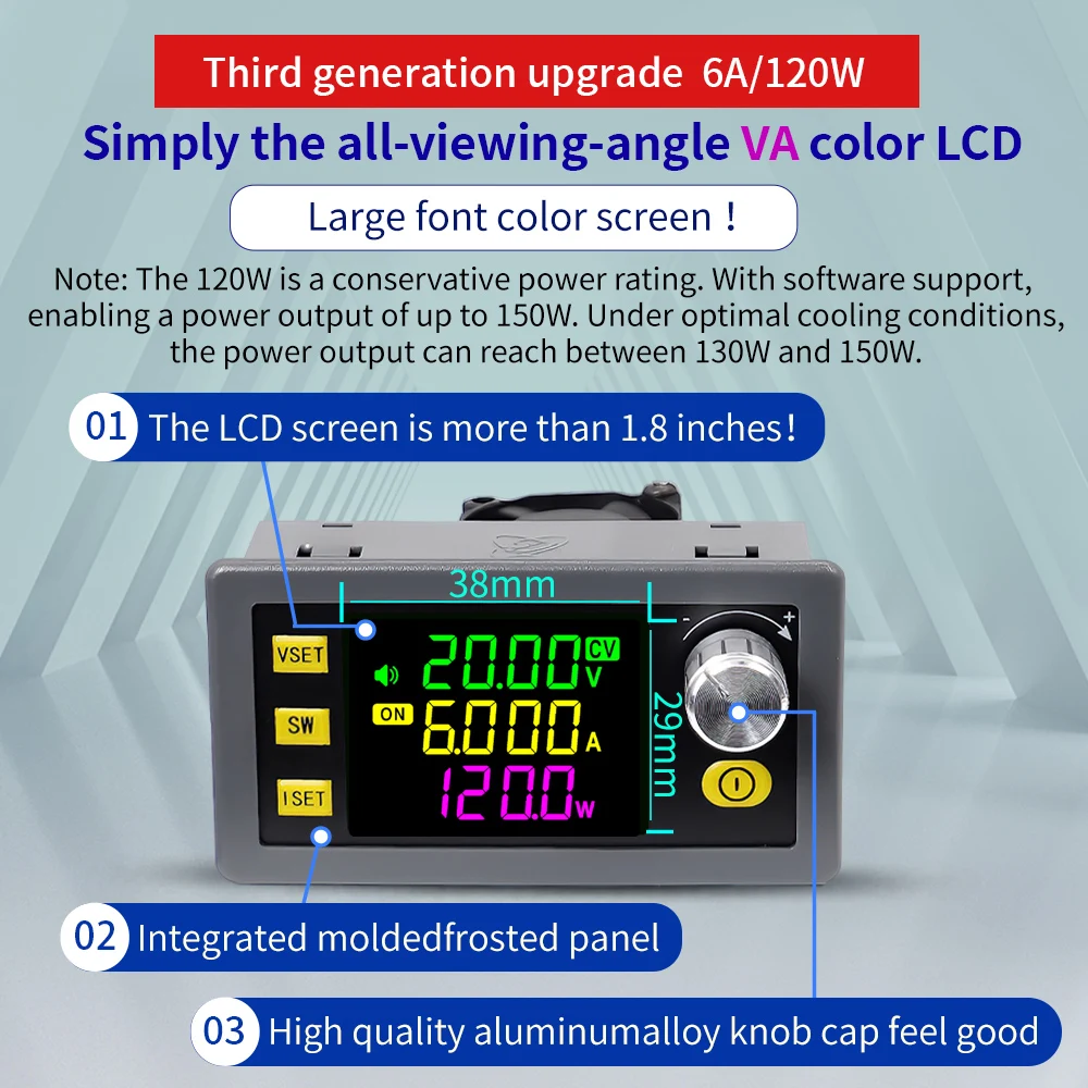 SK120 120W CNC Buck Boost DC A - مراجعة Drone Solar Charger وسعره