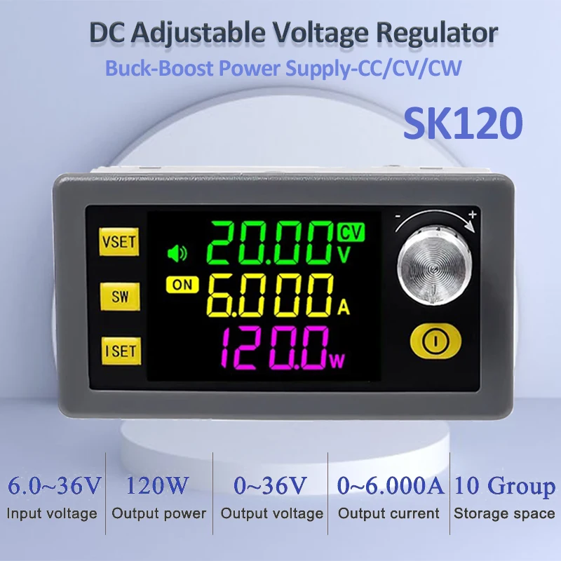 SK120 120W CNC Buck Boost DC A - مراجعة Drone Solar Charger وسعره