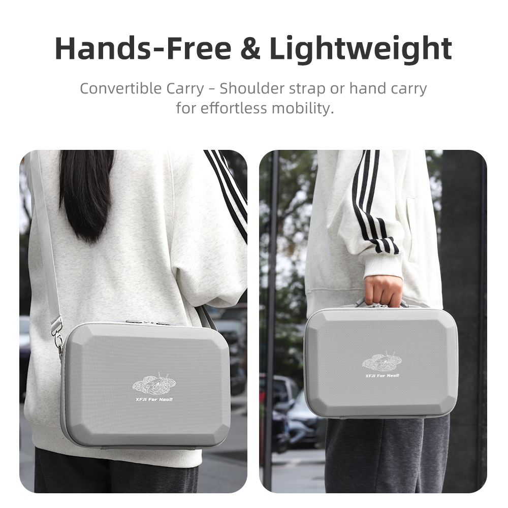 XFJI Travel Organizer Bag for  - مراجعة Drone Hard Shell Case وسعره
