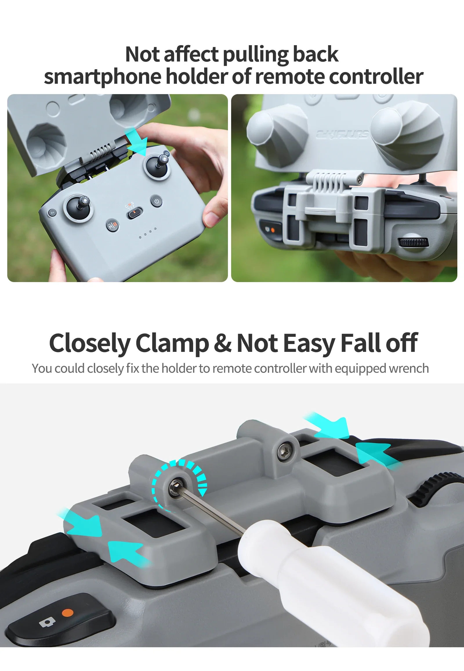 2 in 1 Controller Protector Su - مراجعة Drone Control Stick وسعره