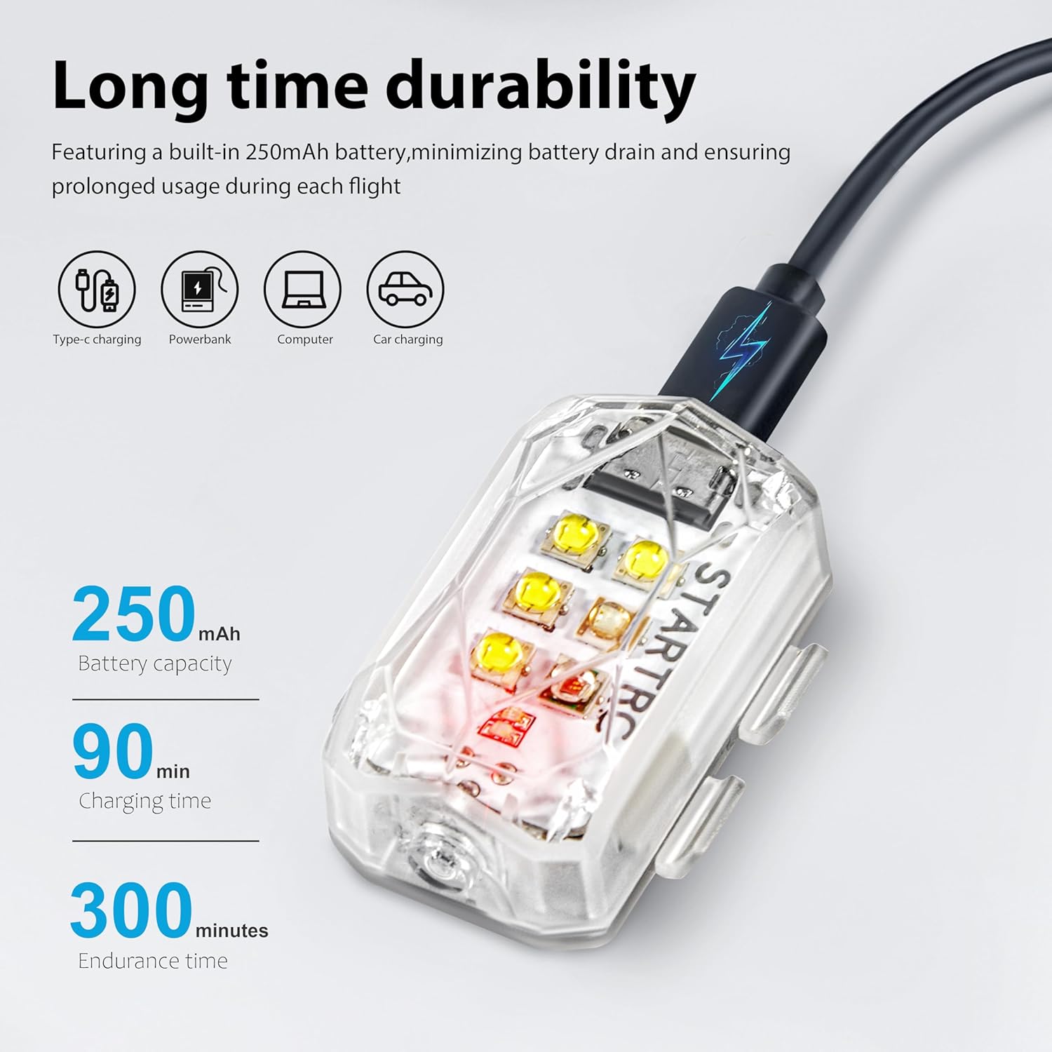 STARTRC Drone Strobe Light Ant - مراجعة Drone Strobe Light وسعره