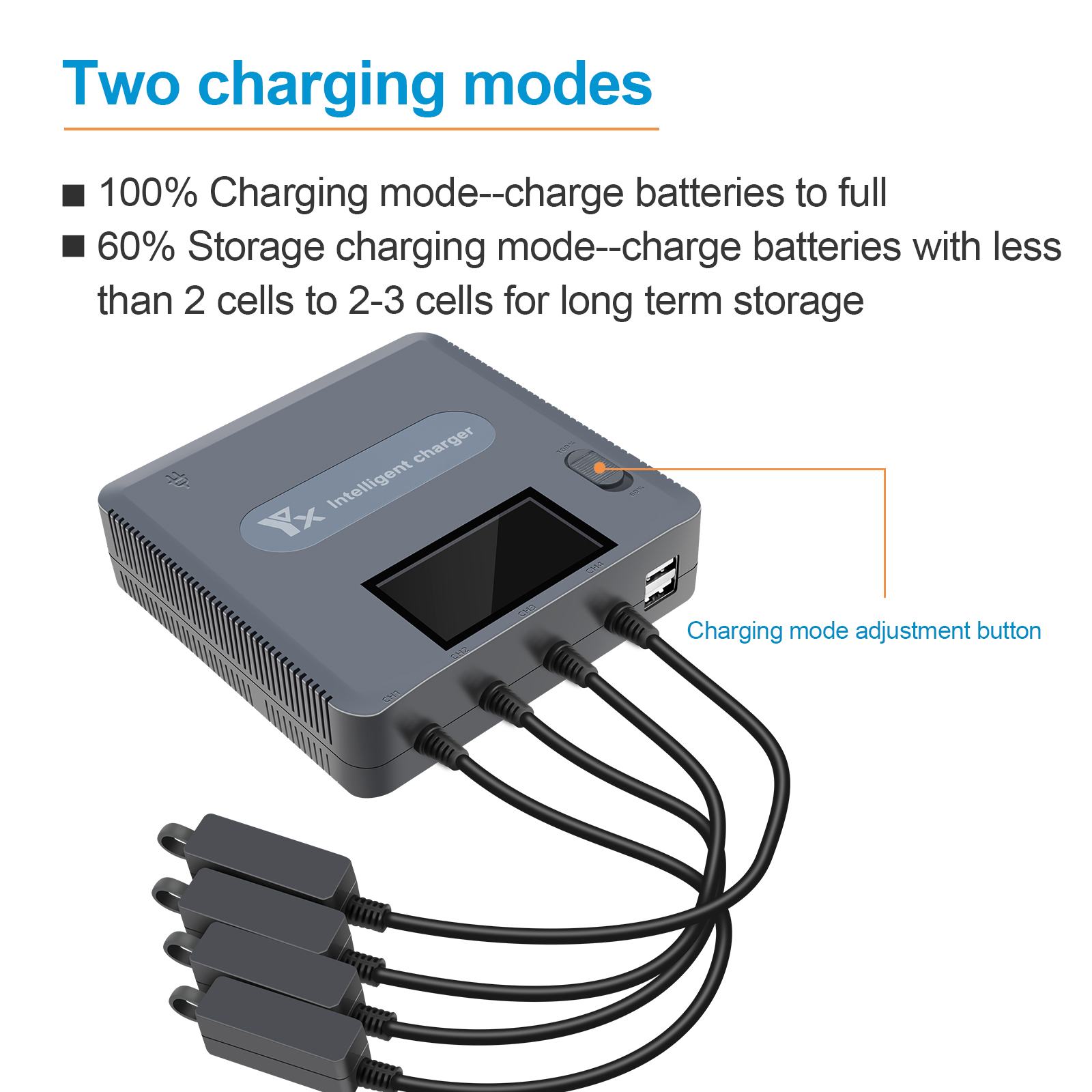 6 in 1 Digital display Battery - مراجعة Drone Charging Hub وسعره