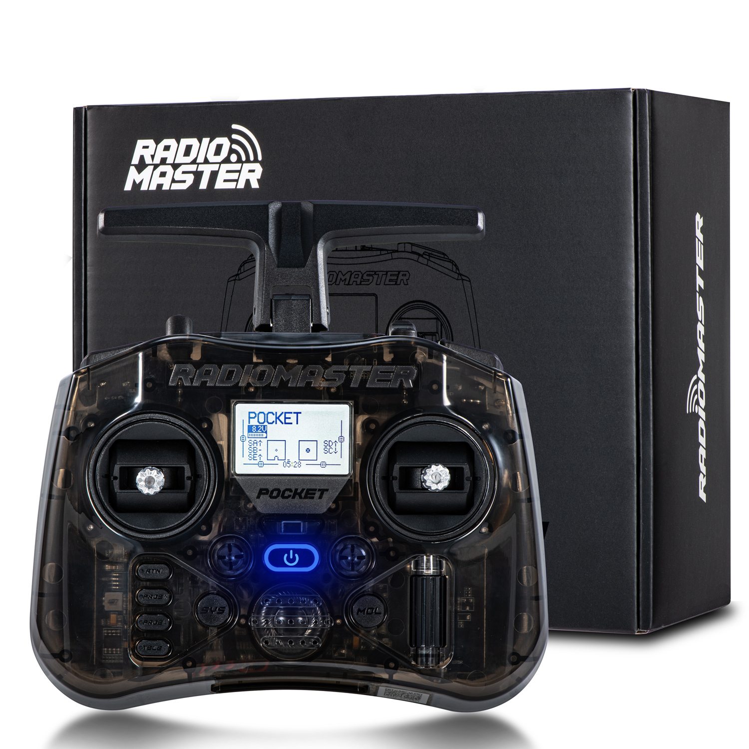 RadioMaster POCKET P16 2.4G Ra - مراجعة Drone Control Stick وسعره