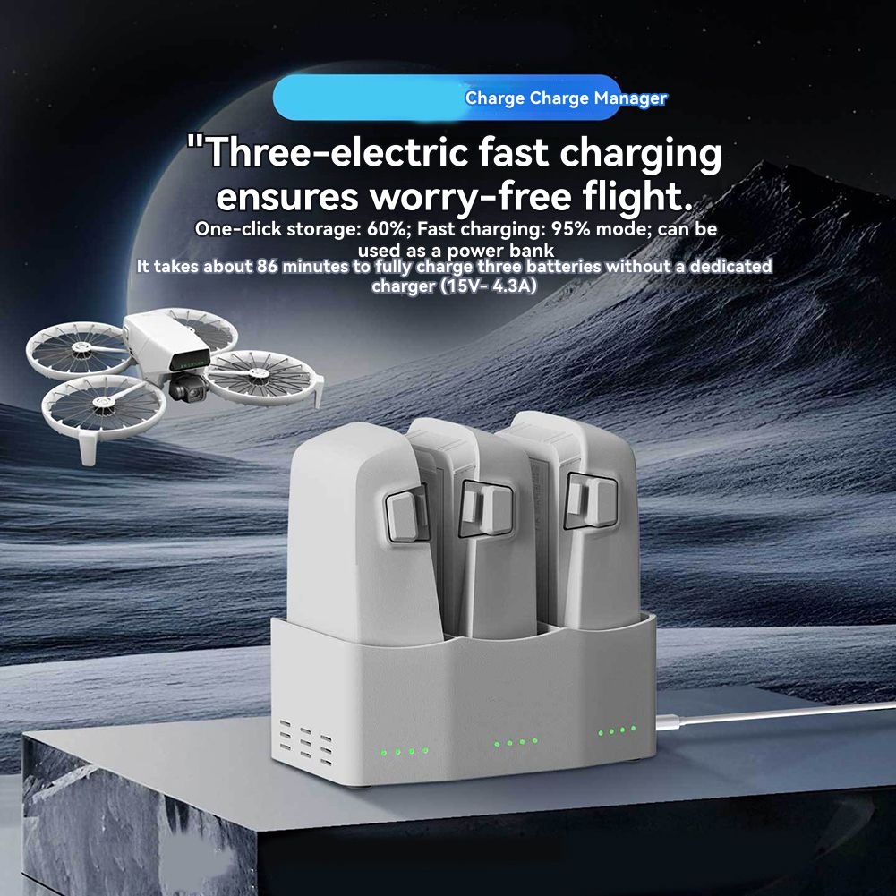 DTC5 65W Battery Charge Manage - مراجعة Drone Charging Hub وسعره