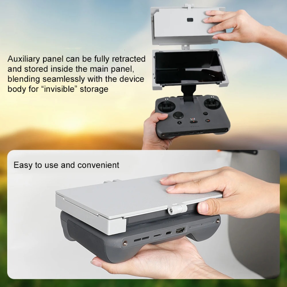 For DJI RC Pro 2 Remote Contro - مراجعة Drone Controller Hood وسعره