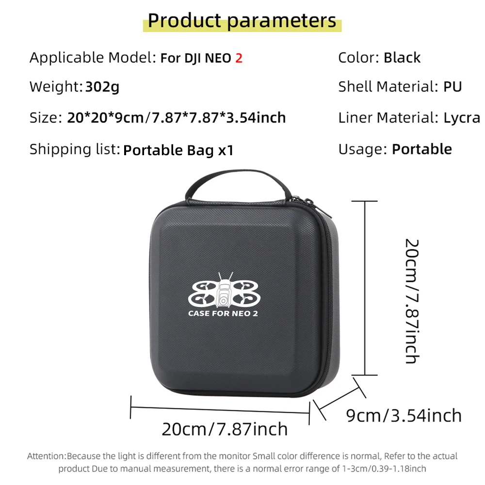 Anti-Scratch Dustproof Storage - مراجعة Drone Hard Shell Case وسعره