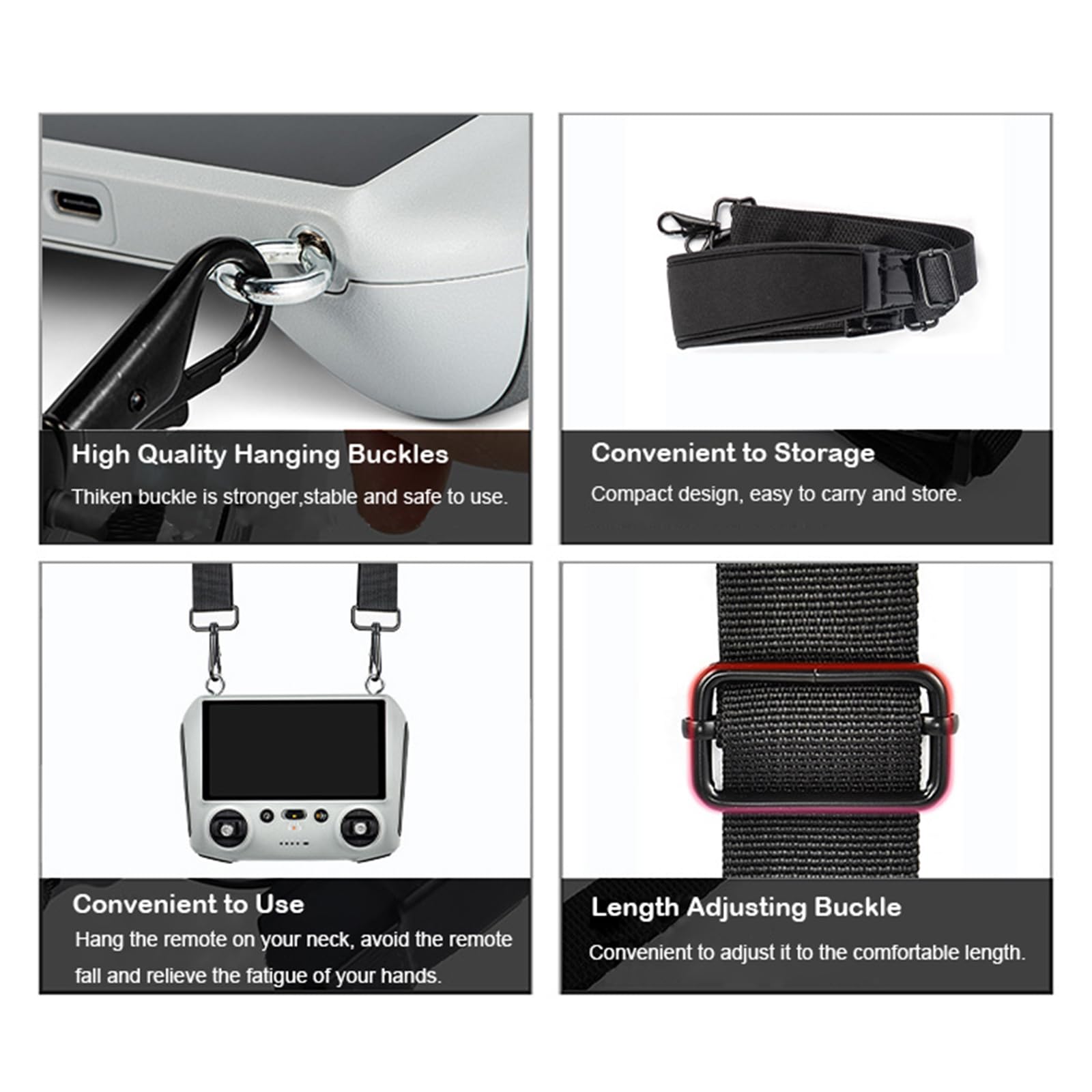 Lanyard Neck Strap for DJI RC/ - مراجعة Drone Neck Strap وسعره