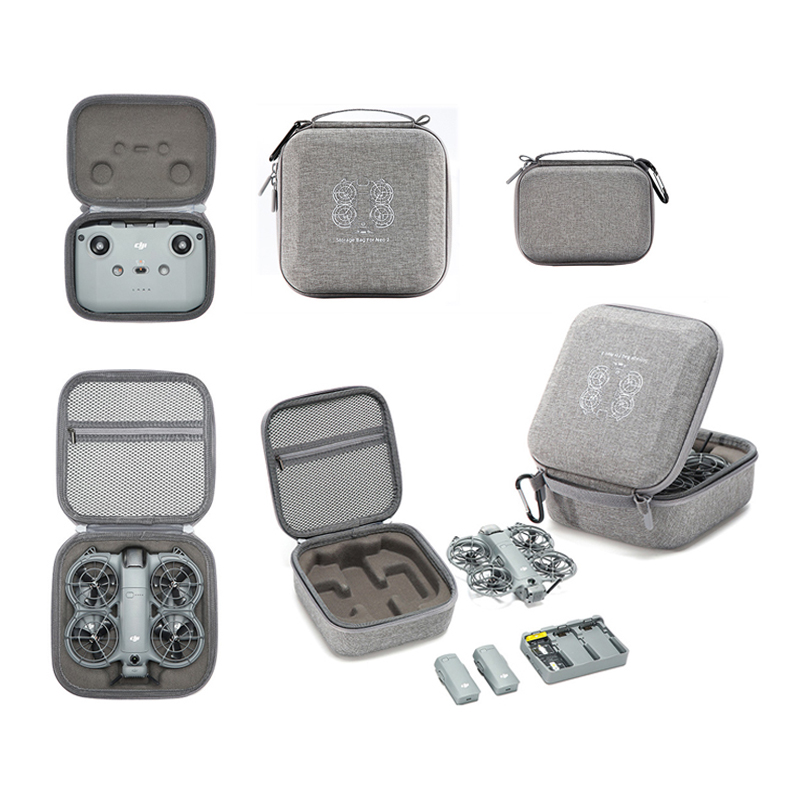 Box for DJI Neo 2 RC N3 Drone  - مراجعة Drone Hard Shell Case وسعره