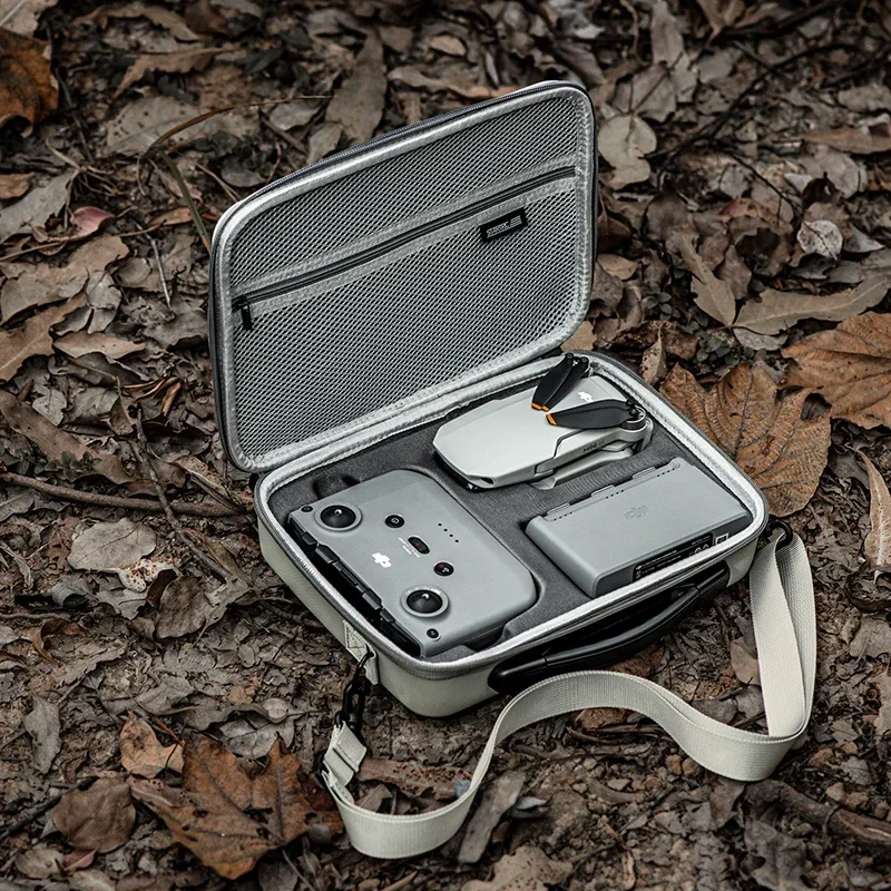 Mini 2 Shoulder Bag PU Portabl - مراجعة Drone Carrying Case وسعره