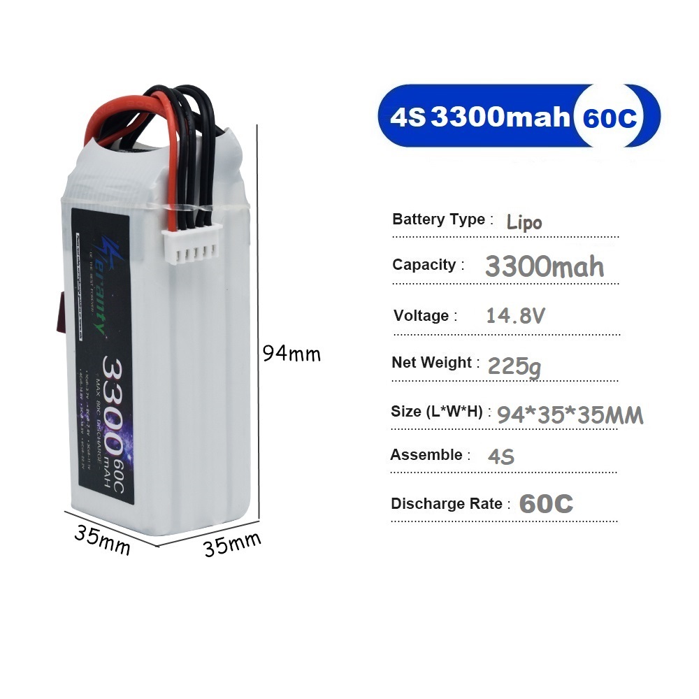 LiPo Rechargeable Battery 4S 3 - مراجعة Drone Battery Adapter وسعره