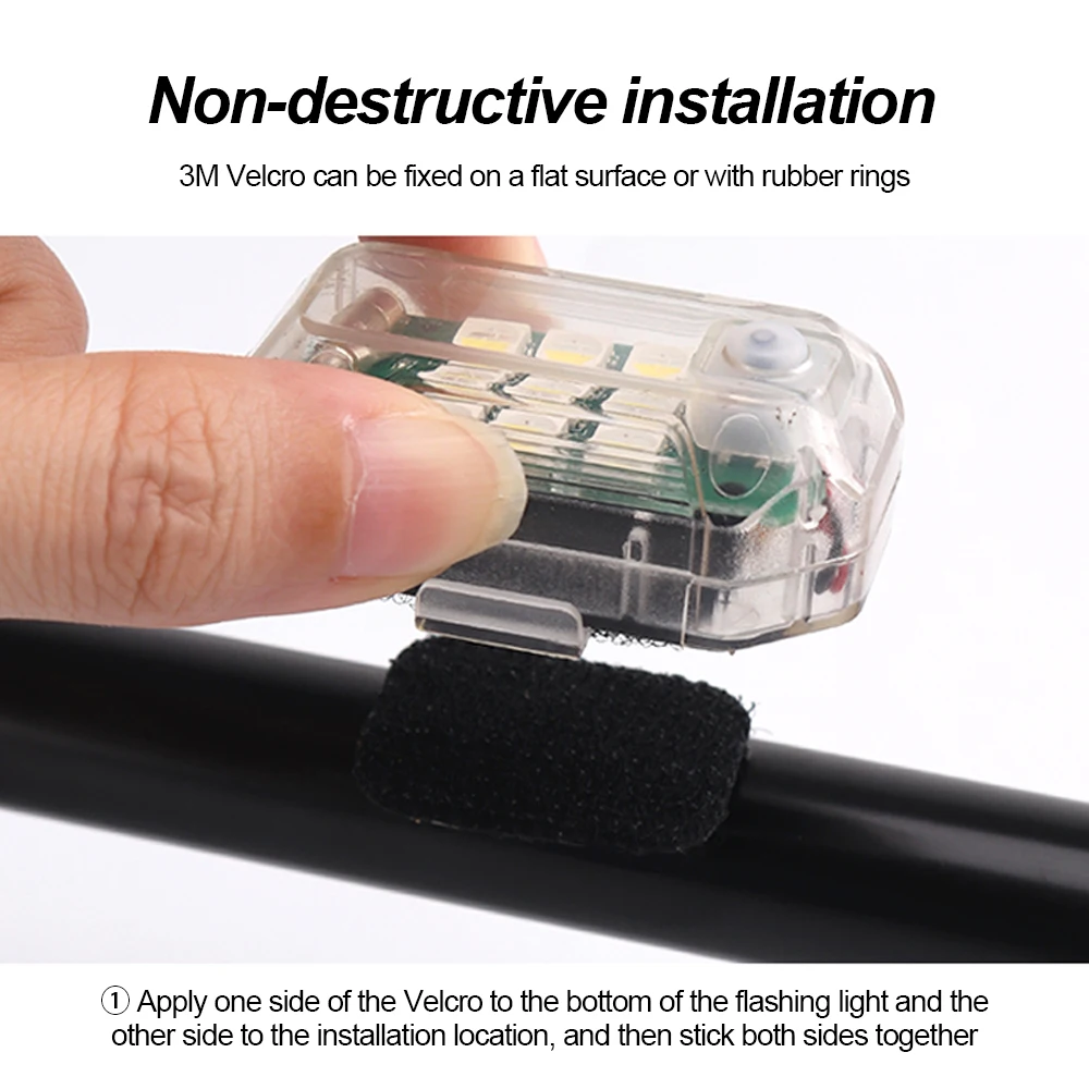 Wireless Remote Control LED Ai - مراجعة Drone Strobe Light وسعره