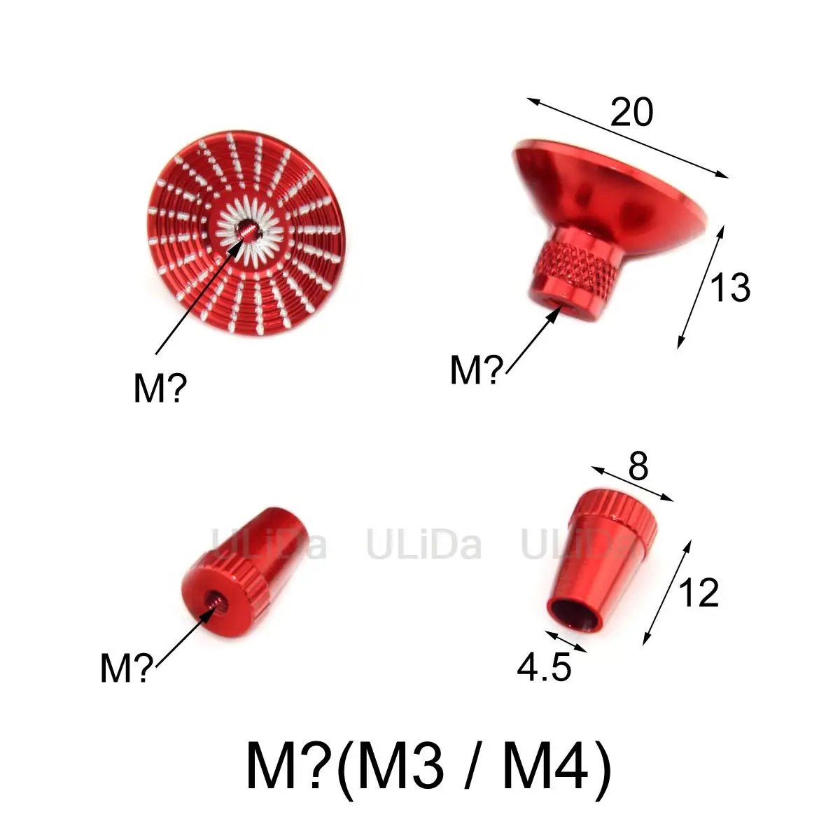 M3 M4 Aluminum Transmitter Joy - مراجعة Drone Control Stick وسعره