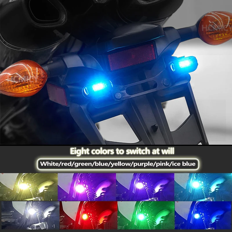 Motorcycle Aircraft Lights RGB - مراجعة Drone Strobe Light وسعره