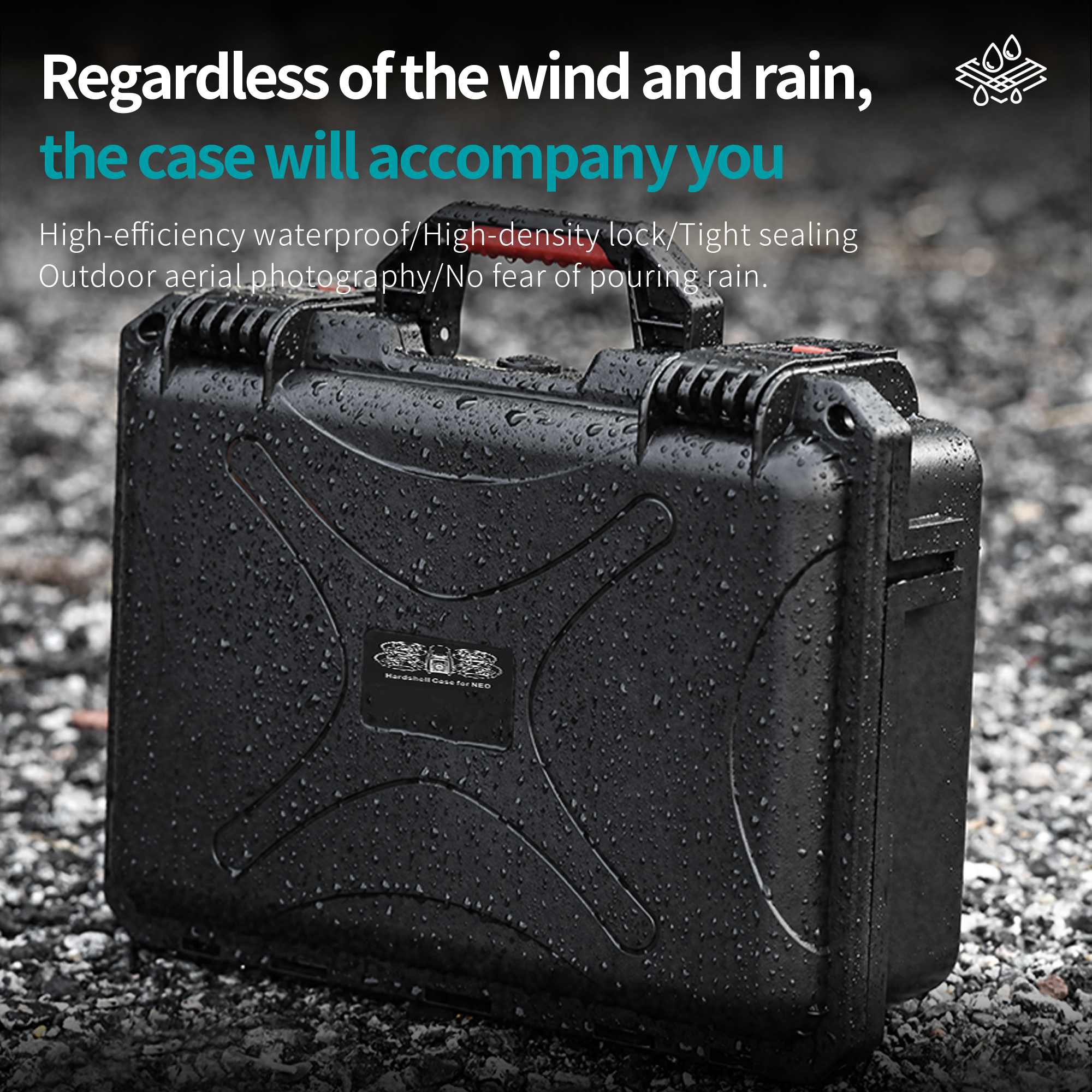 Portable Hard Waterproof Case  - مراجعة Drone Charging Hub وسعره