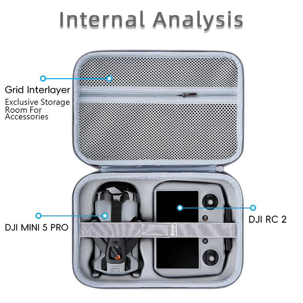 Storage Carry Case for DJI Min - مراجعة Drone Carrying Case وسعره
