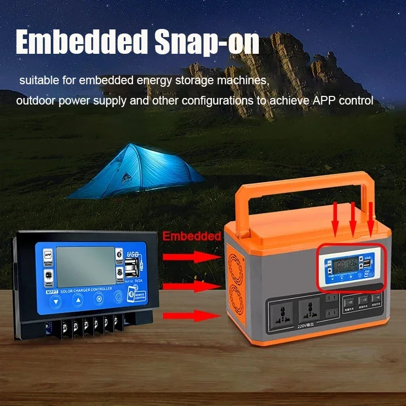 30A 60A Bluetooth WiFi Solar C - مراجعة Drone Solar Charger وسعره