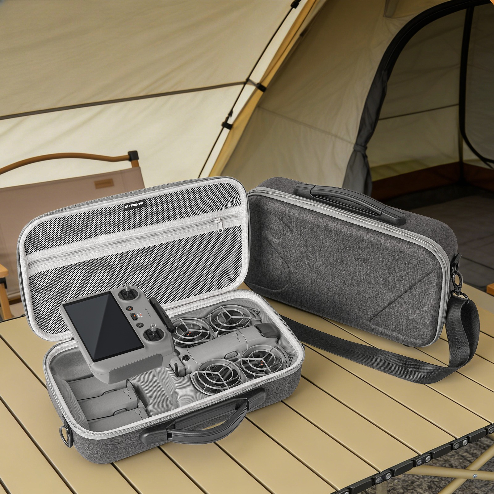Portable Carrying Case For DJI - مراجعة Drone Carrying Case وسعره
