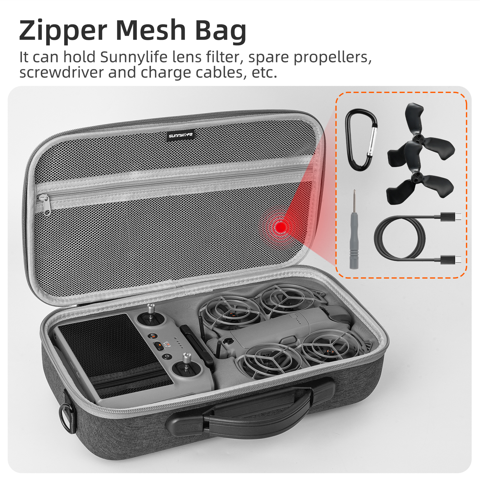 Portable Carrying Case For DJI - مراجعة Drone Carrying Case وسعره