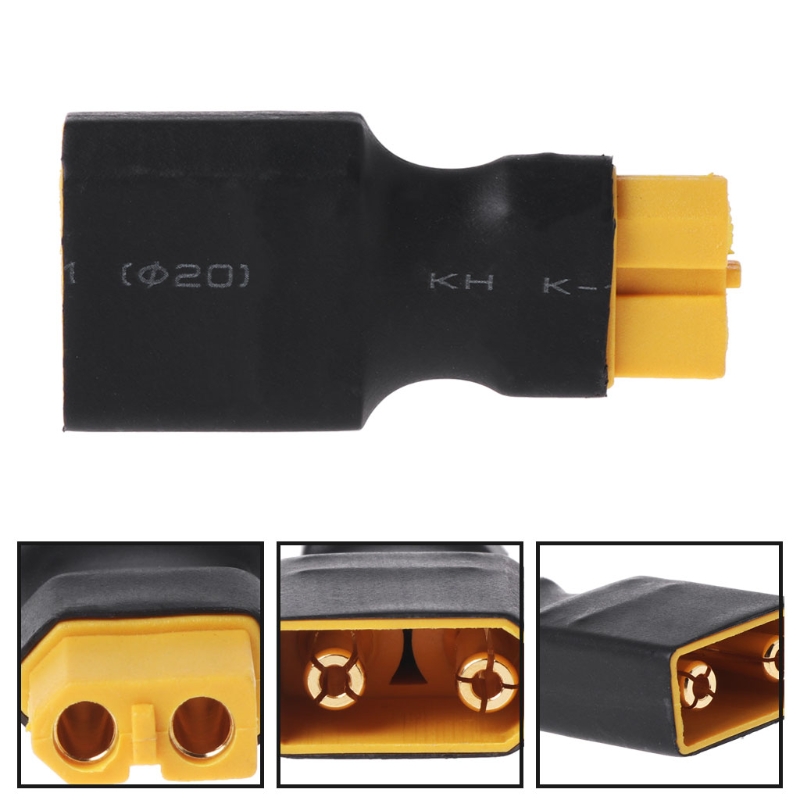 XT90 Male to XT60 Female Adapt - مراجعة Drone Battery Adapter وسعره