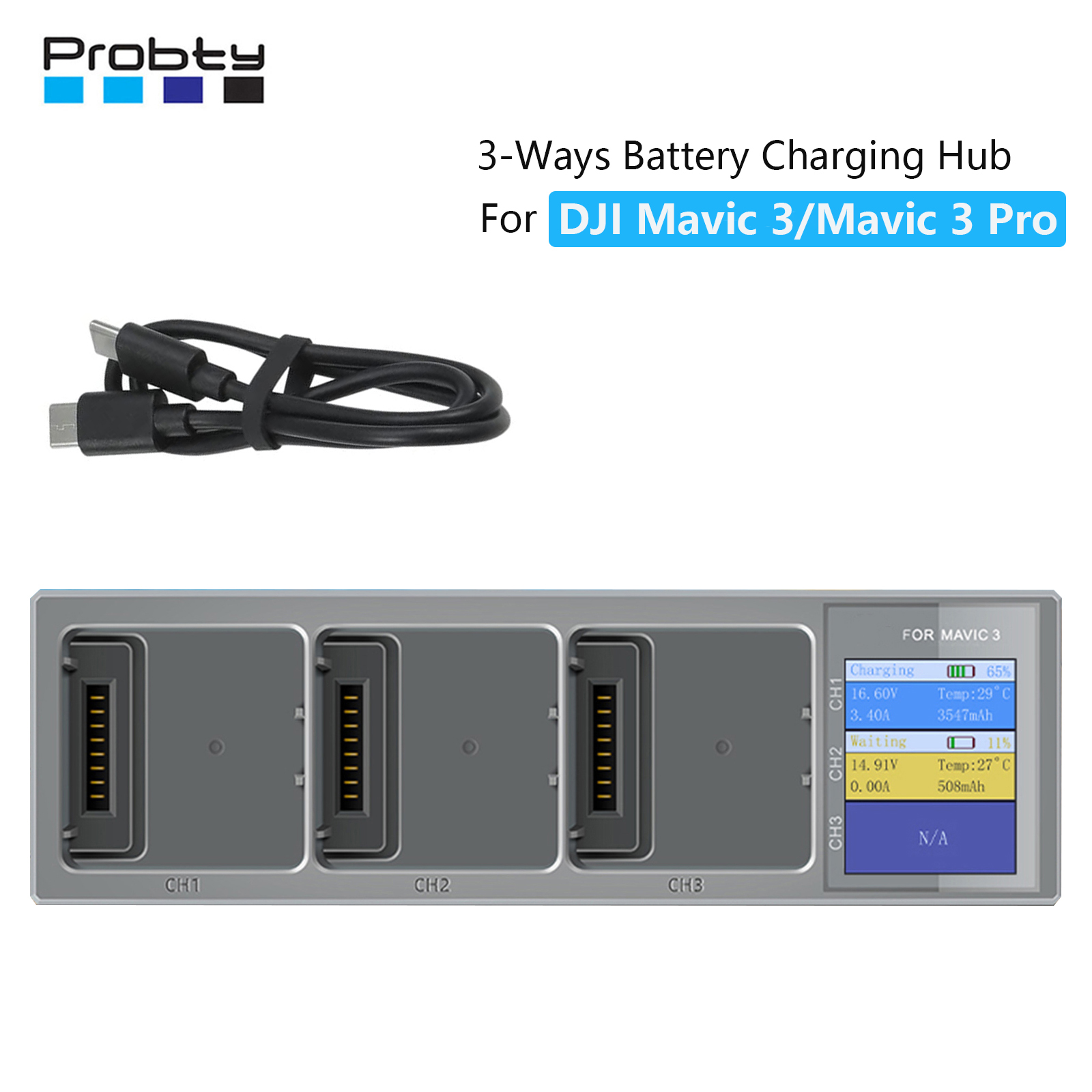 New 3 In 1 Charging Hub for DJ - مراجعة Drone Charging Hub وسعره