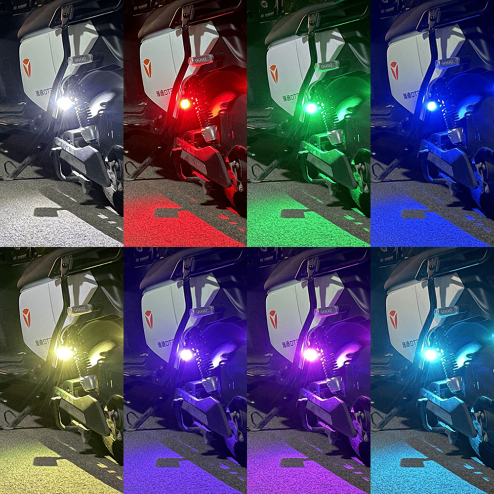 10x 4x 8Colors Wireless LED Dr - مراجعة Drone Strobe Light وسعره