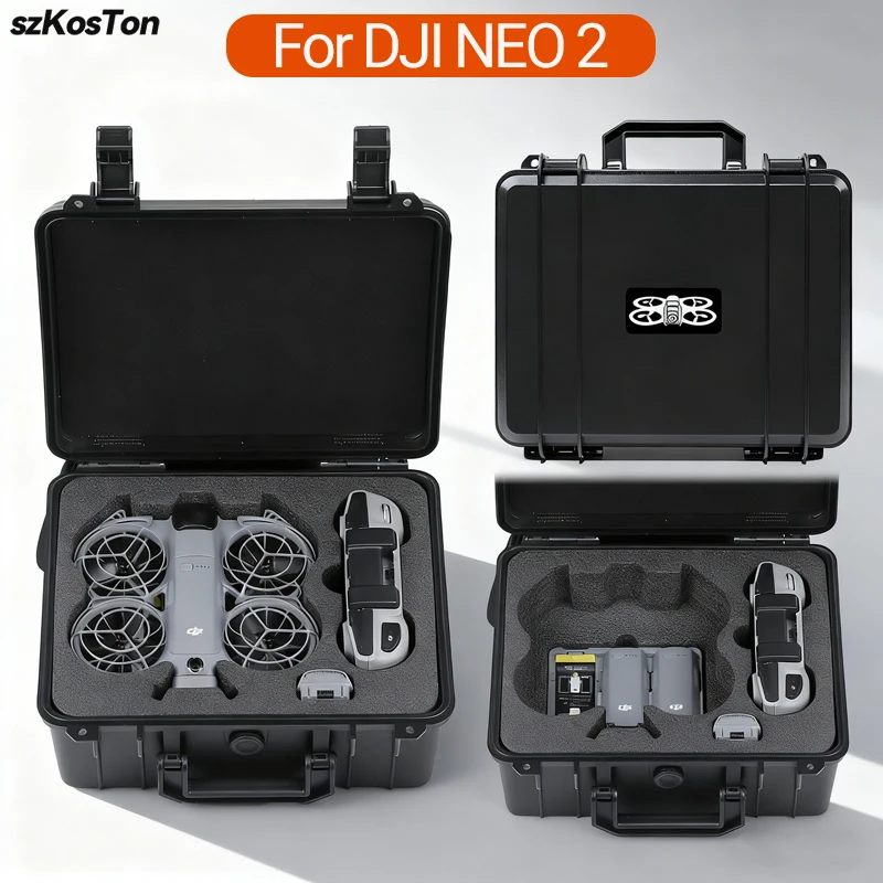 Portable Safety Box For DJI NE - مراجعة Drone Hard Shell Case وسعره