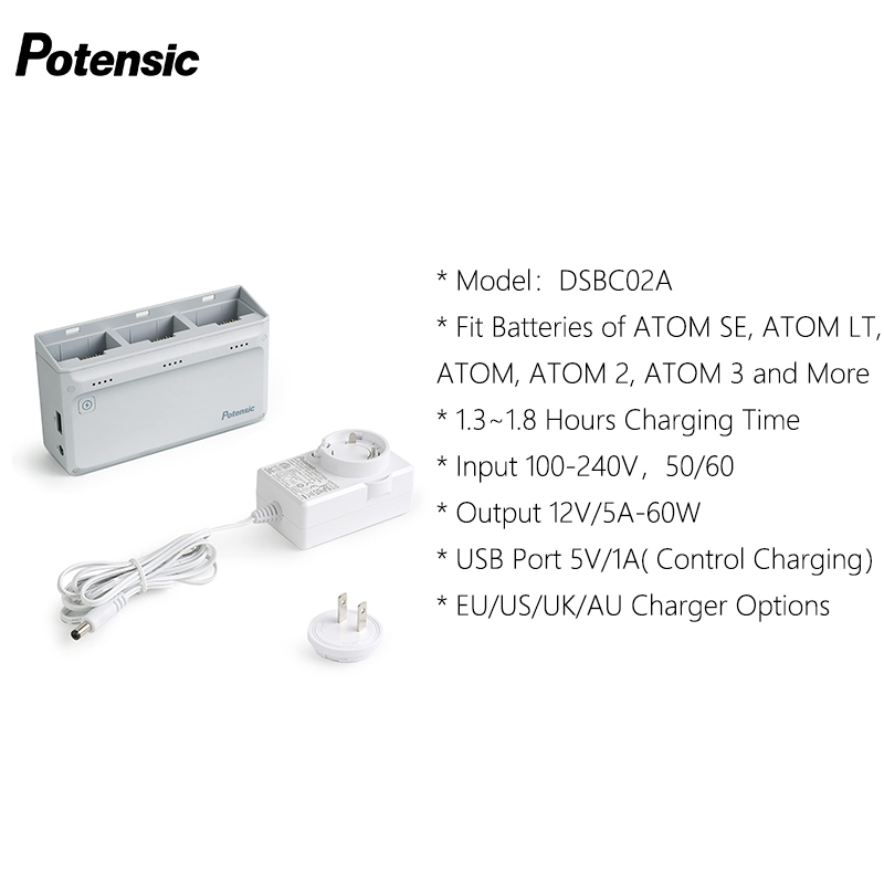 Potensic Original 60W Charging - مراجعة Drone Charging Hub وسعره