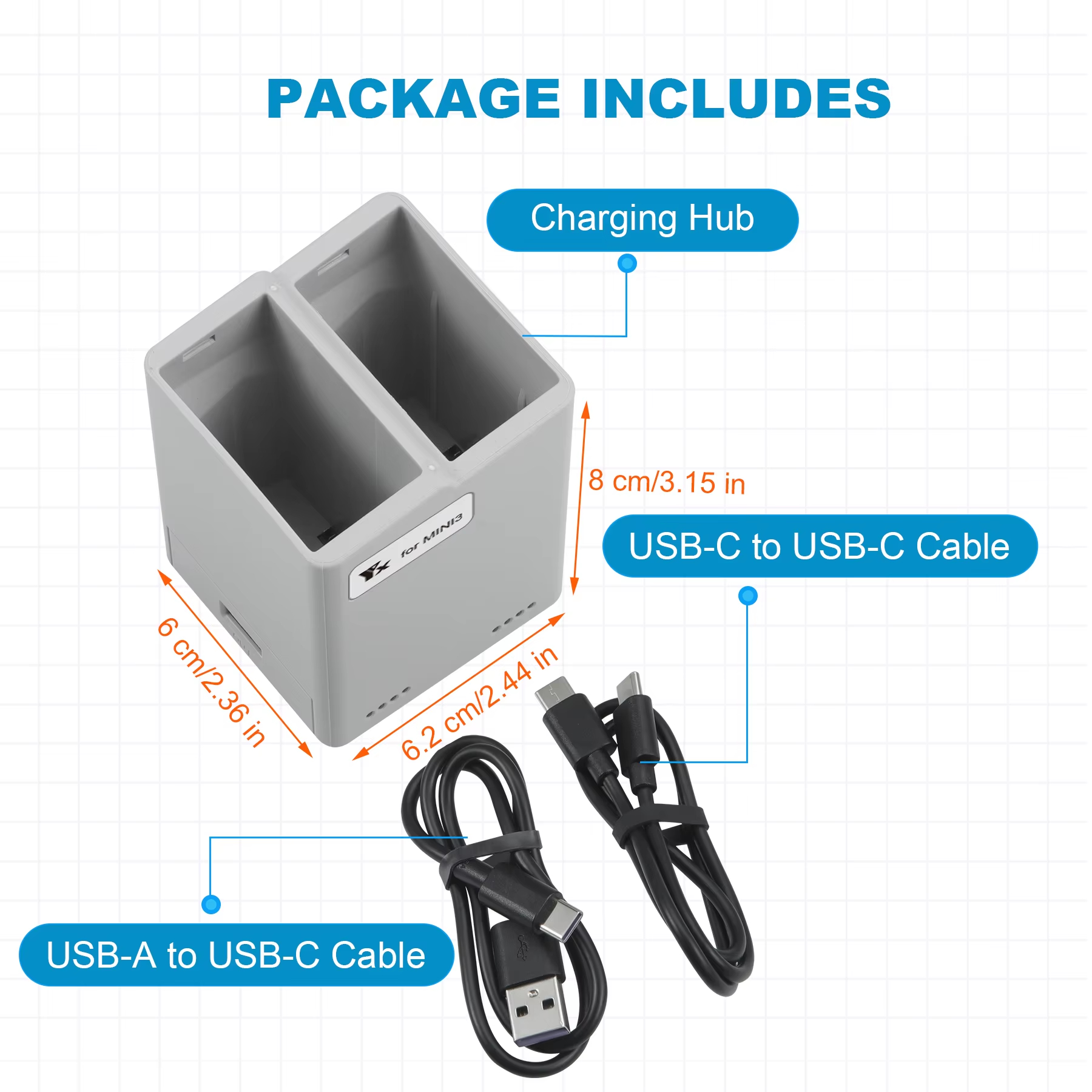 For DJI Mini 3Pro/4Pro Battery - مراجعة Drone Charging Hub وسعره