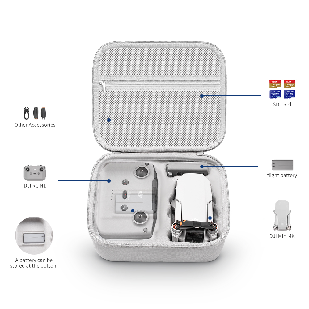 XFJI Storage Bag Protective Ca - مراجعة Drone Joystick Cover وسعره