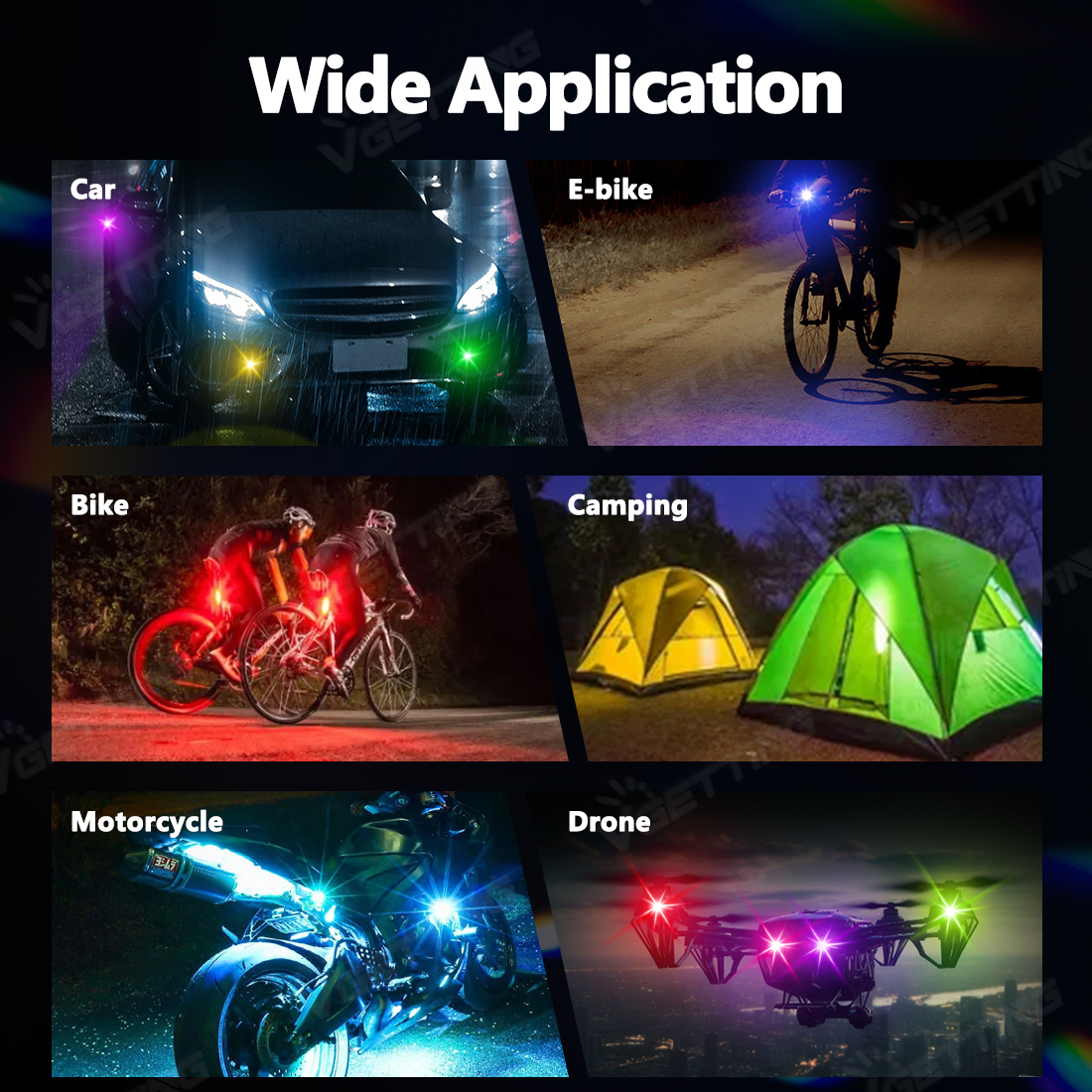 4Pcs Mini Drone Strobe Light 8 - مراجعة Drone Strobe Light وسعره