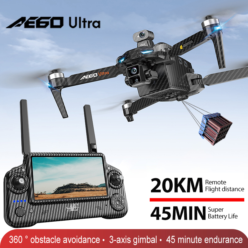 AE60 GPS Drone Professional 8K - مراجعة Drone Battery Adapter وسعره