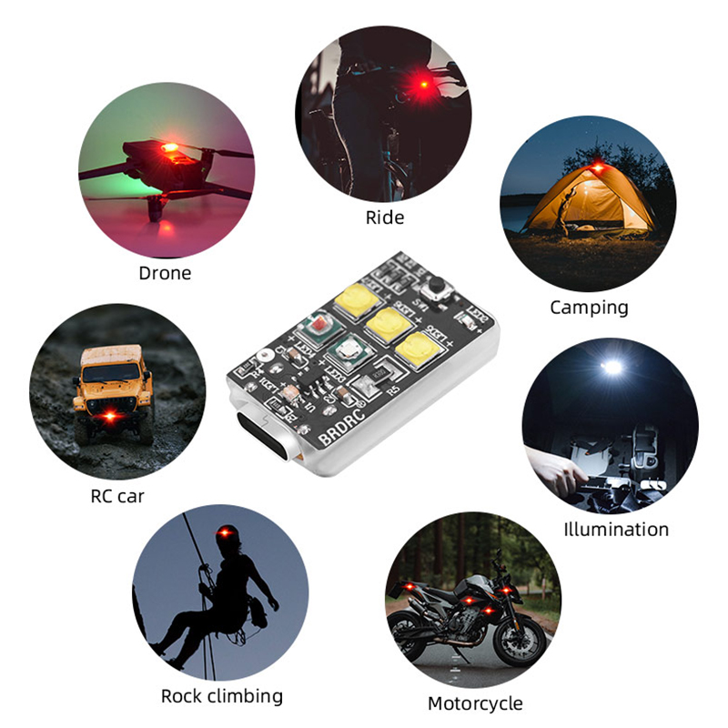 Mini Drone Strobe Light for DJ - مراجعة Drone Strobe Light وسعره