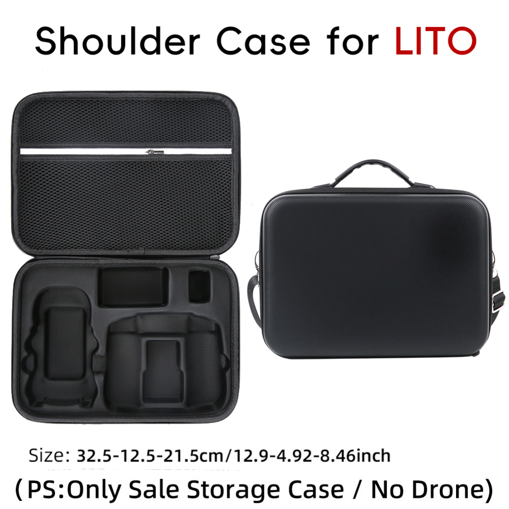 For DJI Lito 1 X1 For RC2 Shoc - مراجعة Drone Hard Shell Case وسعره