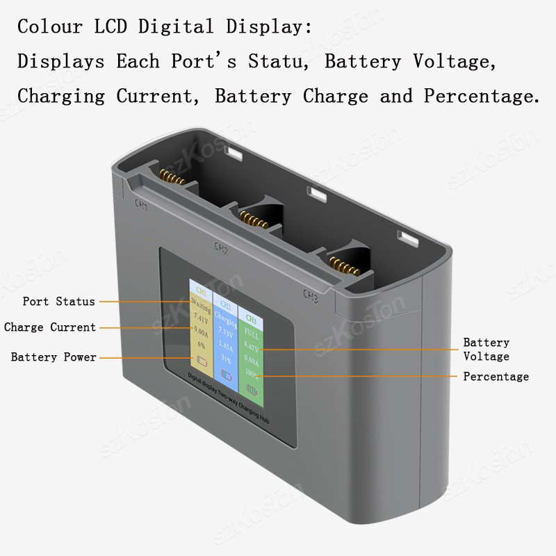 For DJI Mavic Mini 2/SE Mini 4 - مراجعة Drone Charging Hub وسعره