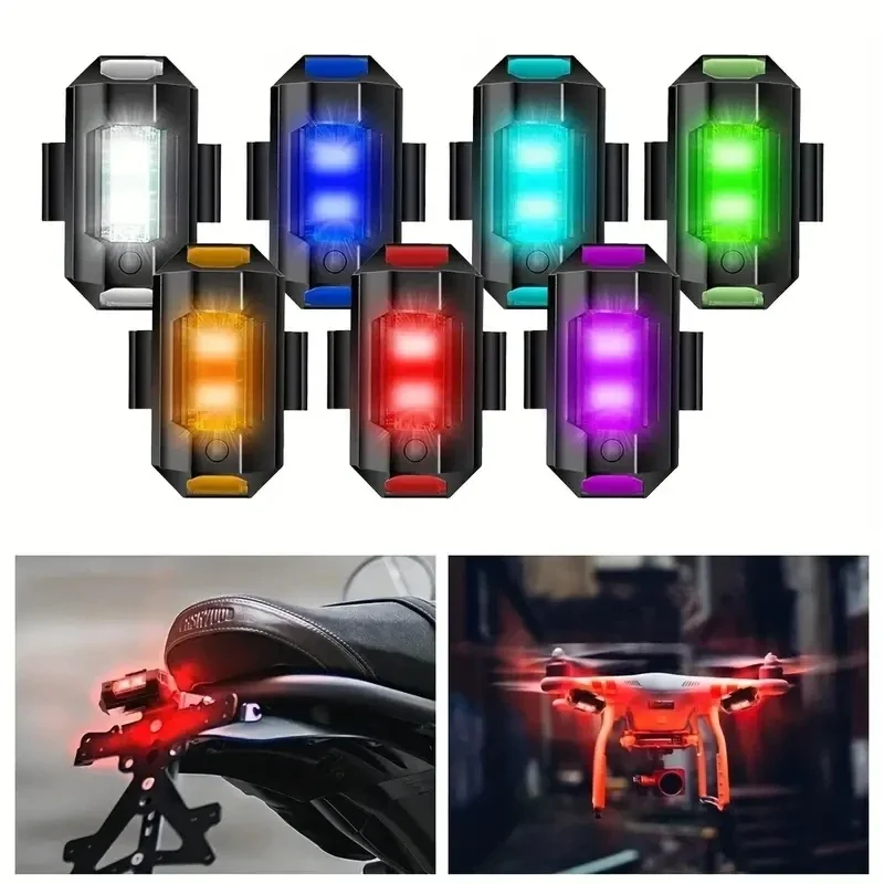 Motorcycle Lights Drone Strobe - مراجعة Drone Strobe Light وسعره