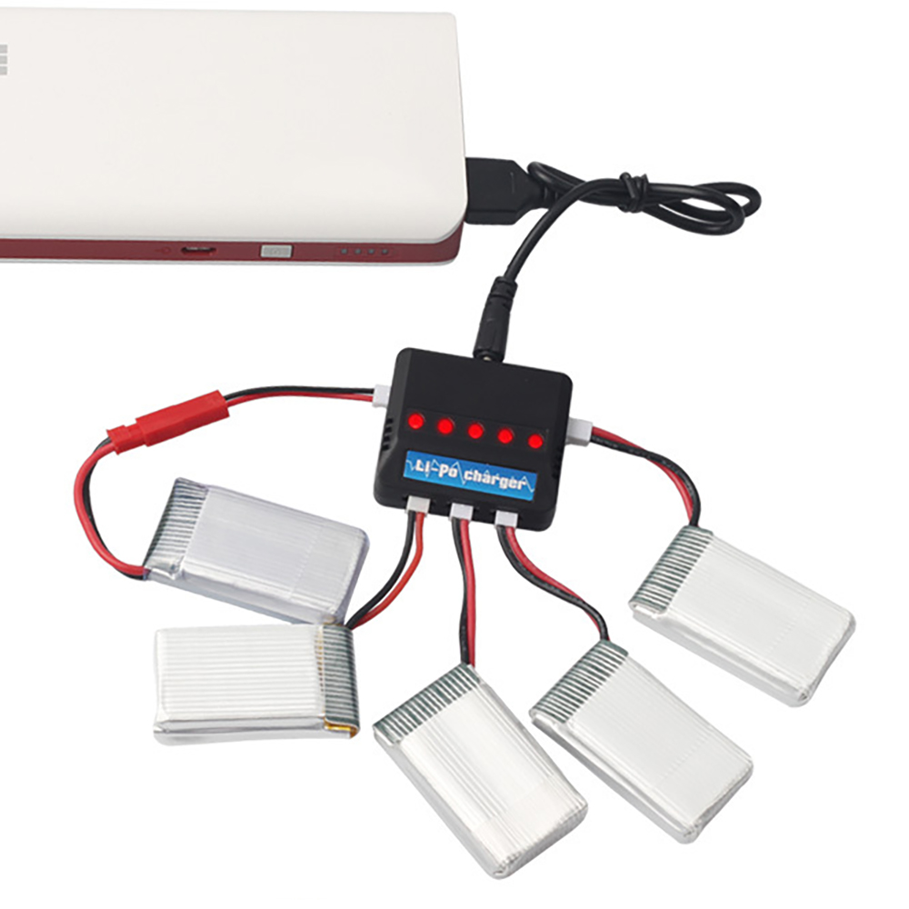3.7V 550mAh 25C Lipo Battery 8 - مراجعة Drone Battery Adapter وسعره