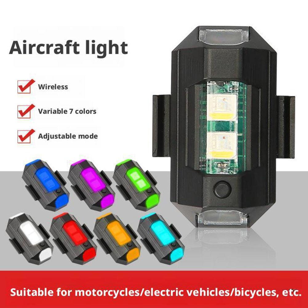 2PCS Mini LED Strobe Lights De - مراجعة Drone Strobe Light وسعره