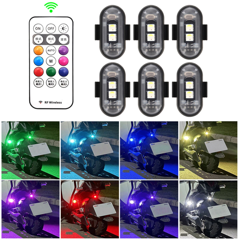Wireless Remote Control LED St - مراجعة Drone Strobe Light وسعره