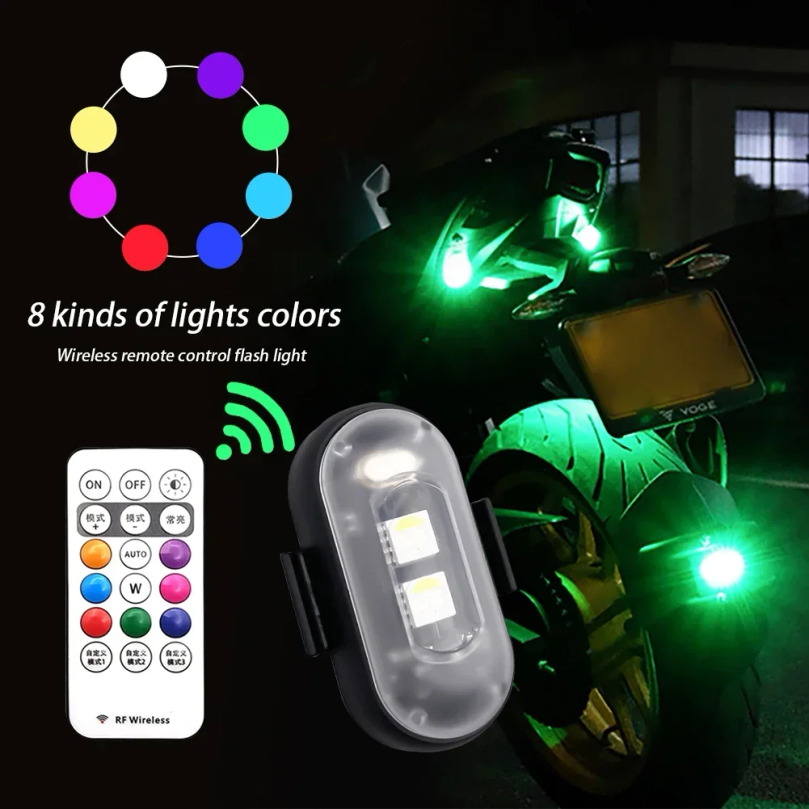 Wireless Remote Control LED St - مراجعة Drone Strobe Light وسعره