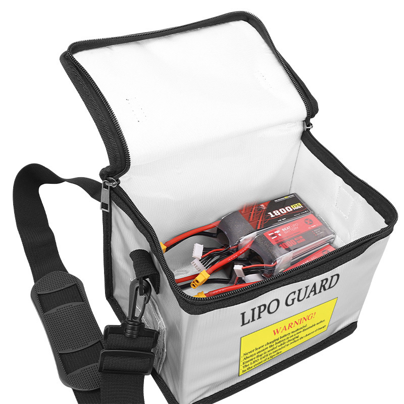 Lipo Battery Safety Bag Portab - مراجعة Drone Power Bank وسعره