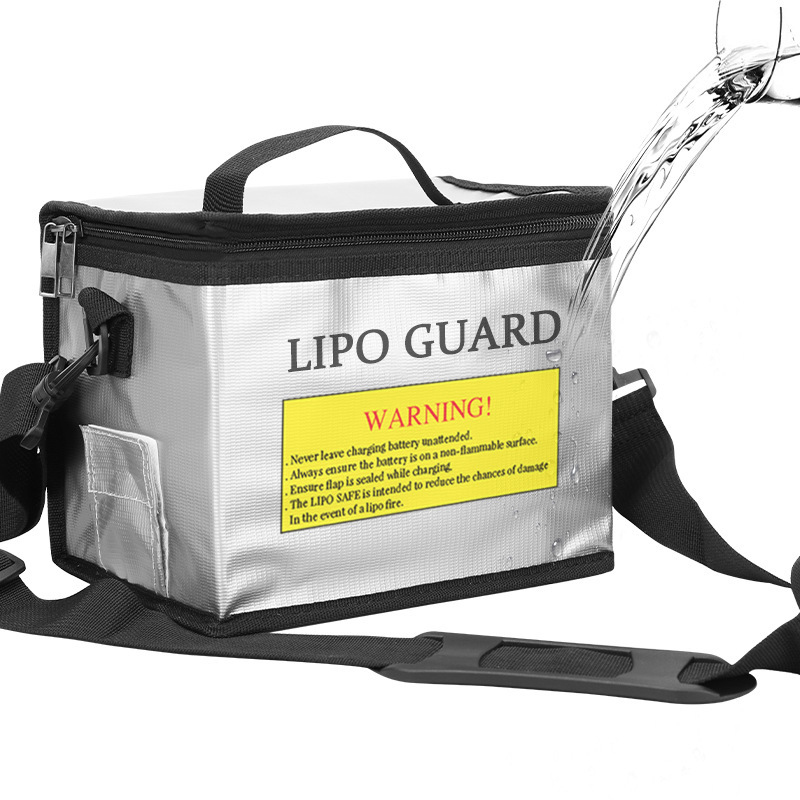 Lipo Battery Safety Bag Portab - مراجعة Drone Power Bank وسعره