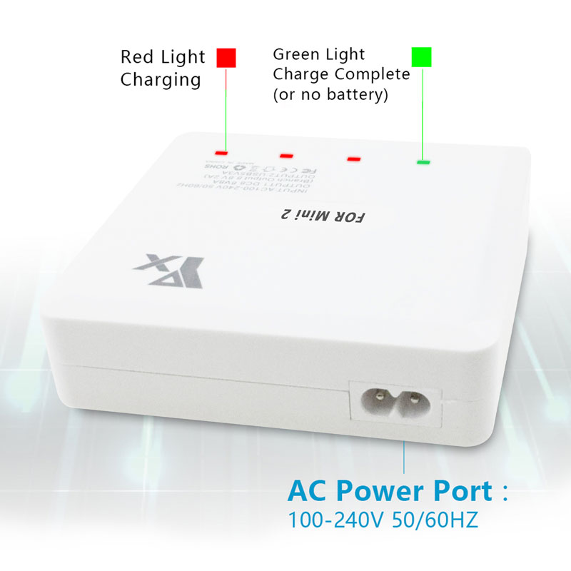 YX 6IN1 Fast Smart Battery Cha - مراجعة Drone Charging Hub وسعره