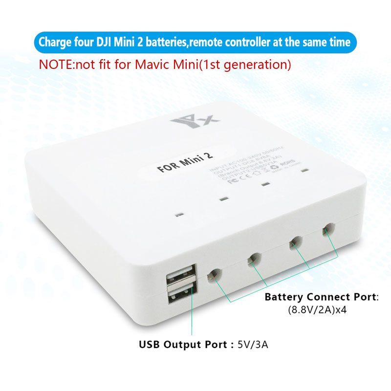 YX 6IN1 Fast Smart Battery Cha - مراجعة Drone Charging Hub وسعره