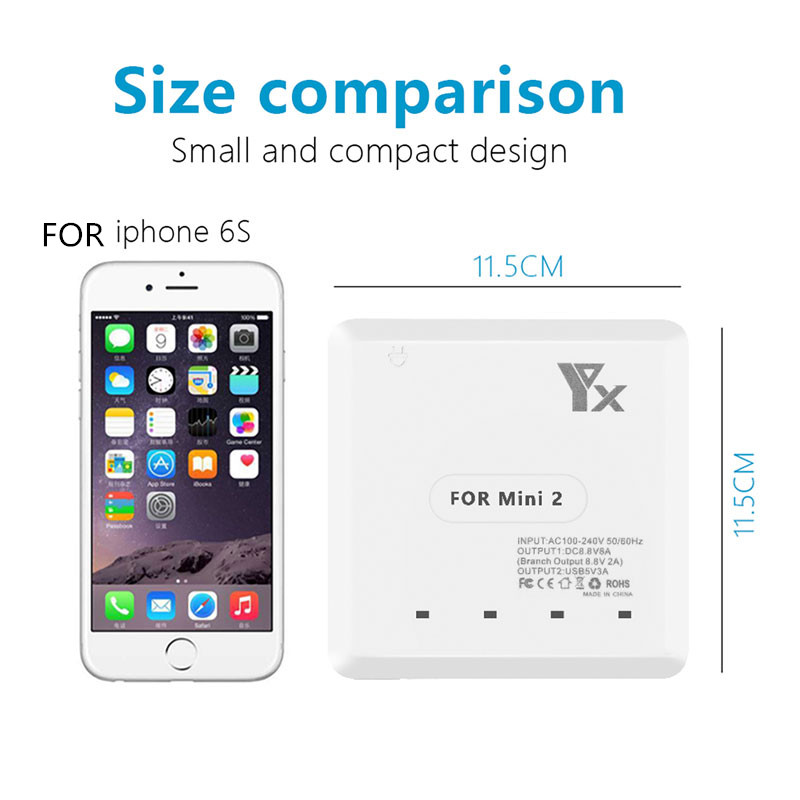 YX 6IN1 Fast Smart Battery Cha - مراجعة Drone Charging Hub وسعره
