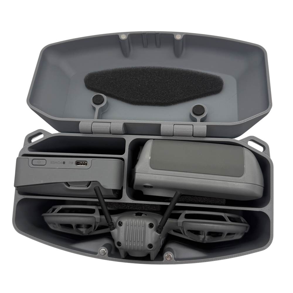 for DJI Neo 2 3D Printed Box w - مراجعة Drone Carrying Case وسعره