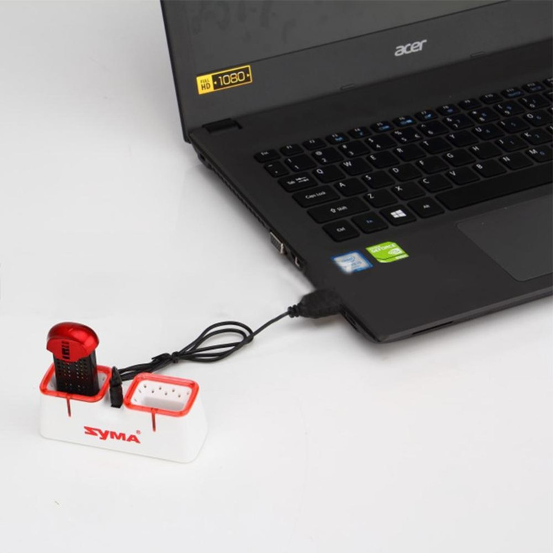 Dual USB Fast Charger for Syma - مراجعة Drone Beacon Light وسعره