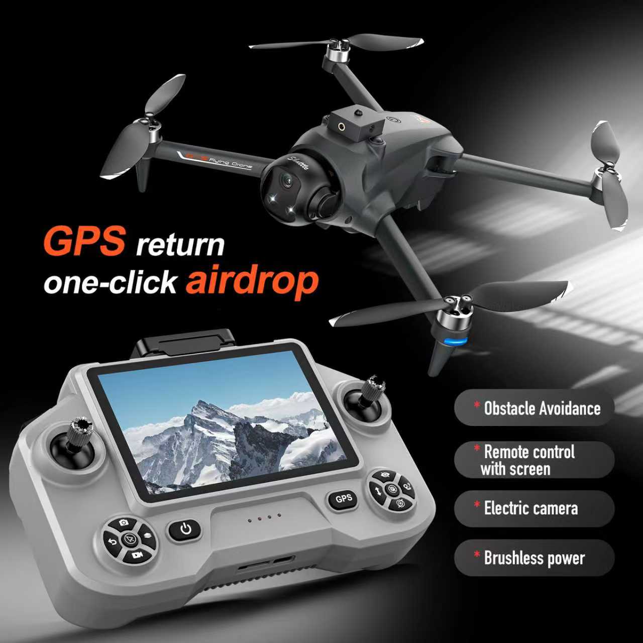 YL059 FPV GPS Quadcopter Drone - مراجعة Drone Beacon Light وسعره