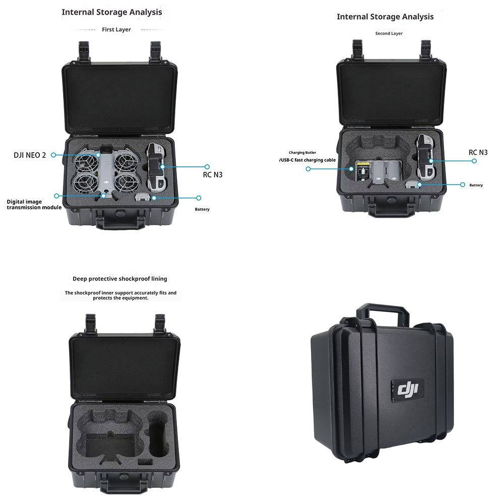 Suitable for DJI NEO2 protecti - مراجعة Drone Carrying Case وسعره