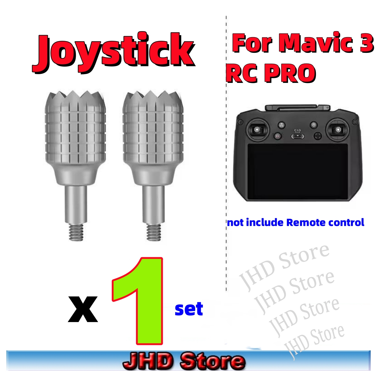 Joystick For JHDDJI Mavic 3/ R - مراجعة Drone Control Stick وسعره